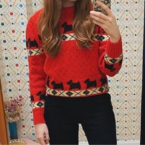 Vintage Dog Sweater 🐾